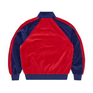 Pista Velour Track Jacket [navyred] (2) | Fragment Clothing