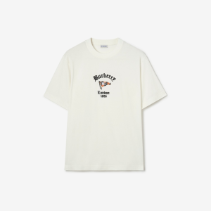 Relaxed Fit Check Flag Cotton T-shirt | Fragment Clothing