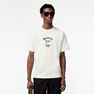 Relaxed Fit Check Flag Cotton T-shirt | Fragment Clothing - View 2