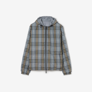 Reversible Check Hooded Jacket | Fragment Clothing