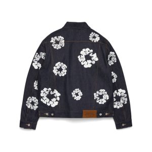 Cotton Wreath Denim Jacket Selvedge | Fragment Clothing - View 2