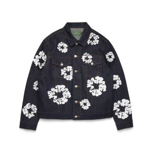 Cotton Wreath Denim Jacket Selvedge | Fragment Clothing