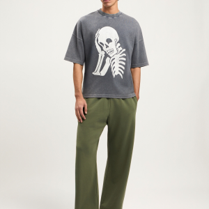 Skull Loose T-Shirt | Fragment Clothing - View 2