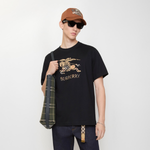 Slim Fit Knight Ombré Cotton T-shirt | Fragment Clothing - View 2