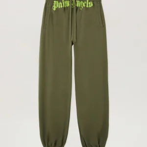 Waist Logo Sweatpants Green | Fragment Clothing