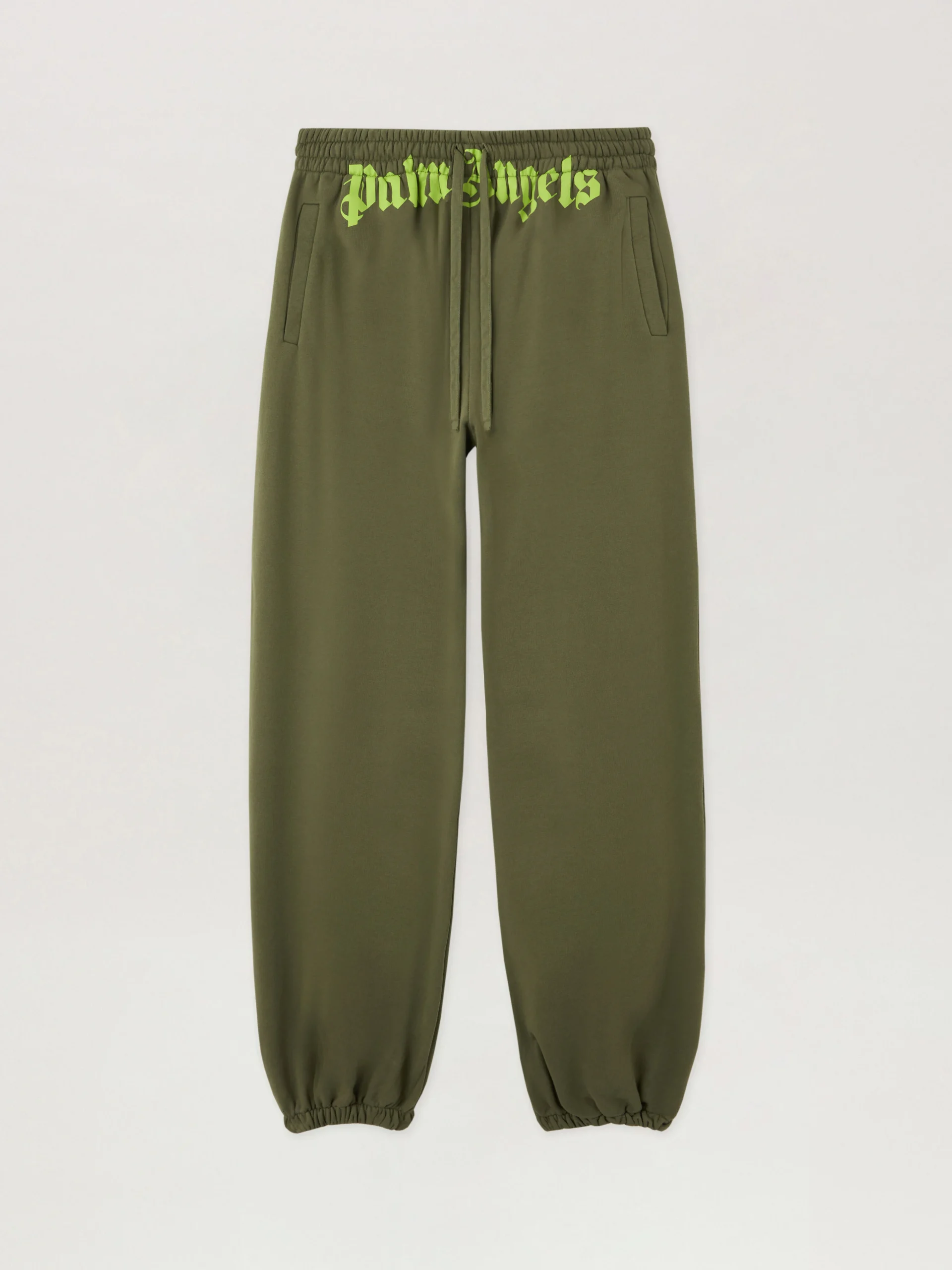 Waist Logo Sweatpants Green (1) Waist Logo Sweatpants Green | Fragment Clothing