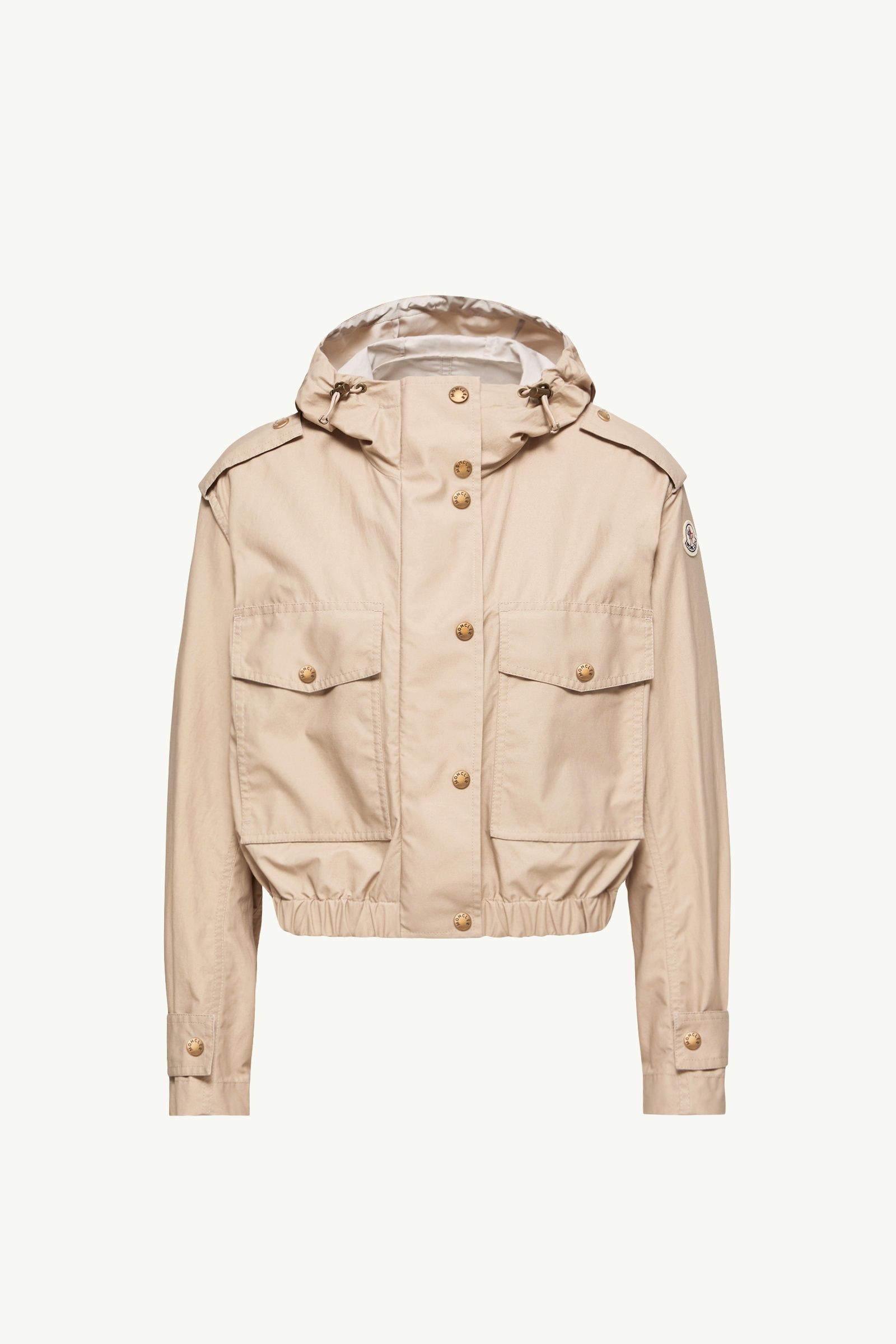 carex-hooded-cotton-blend-poplin-jacket-women-beige-moncler-2 Carex Hooded Cotton Blend Poplin Jacket | Fragment Clothing