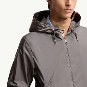 Grimpeurs Hooded Windbreaker Men Grey Moncler 5 | Fragment Clothing