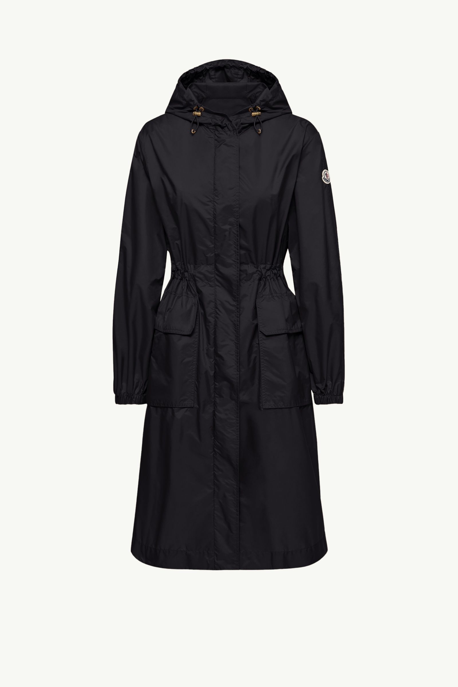 hiengos-hooded-long-parka-women-black-moncler-2 Hiengos Hooded Long Parka - Black | Fragment Clothing