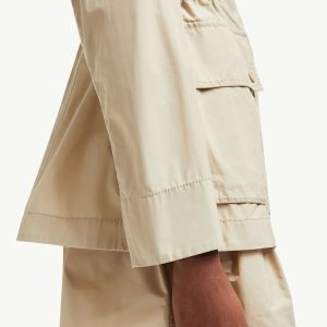 Leandro Hooded Parka Women Beige Moncler 5 | Fragment Clothing