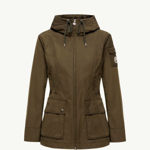 Leandro Hooded Parka - Olive Green | Fragment Clothing