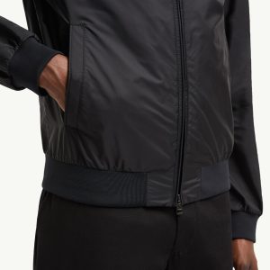 Reppe Rain Jacket Men Black Moncler 5 | Fragment Clothing