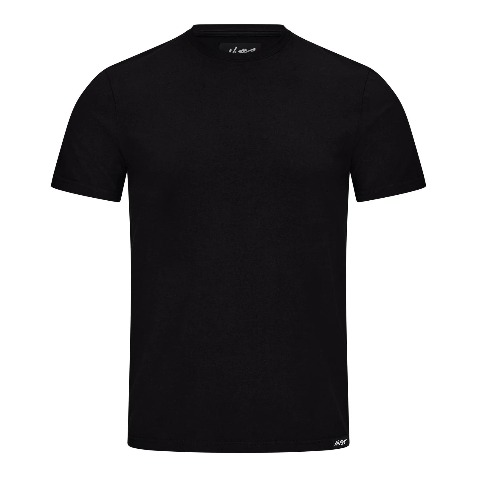 Black Slim Fit Tee Black Slim Fit Tee – Essential Fitted Streetwear T-Shirt | Fragment Clothing
