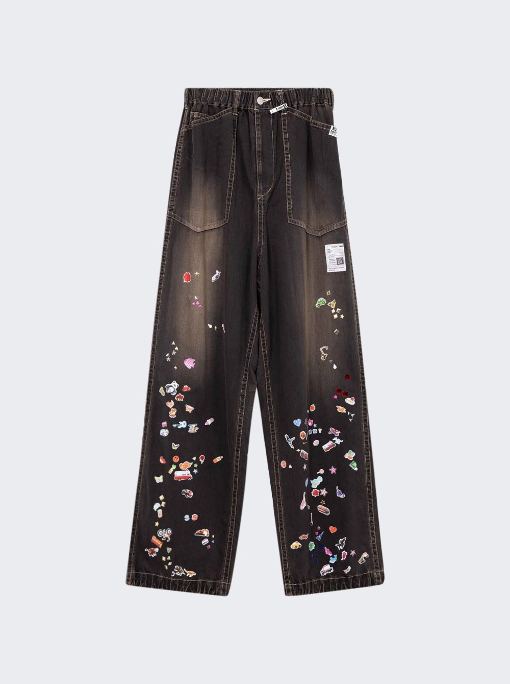Baker Jeans With Sticker Black (2) AUTO-DRAFT | Fragment Clothing