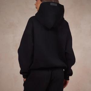 Basics Hoodie Black | Fragment Clothing - View 2
