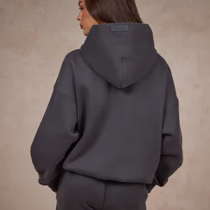 Basics Hoodie Dark Grey | Fragment Clothing - View 2