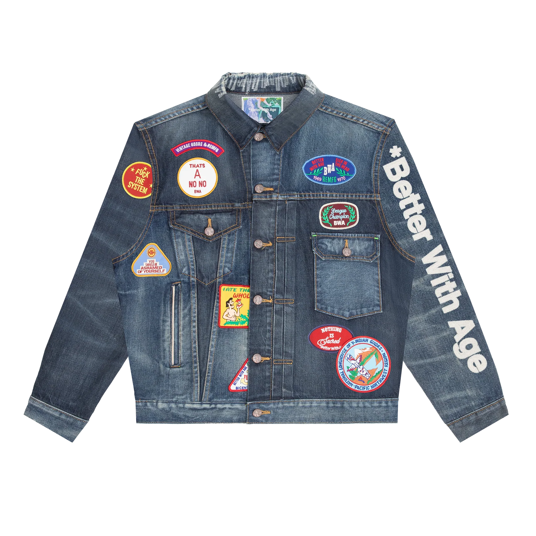 Better With Age Gentlemen Denim Jacket Better With Age Gentlemen Denim Jacket | Fragment Clothing