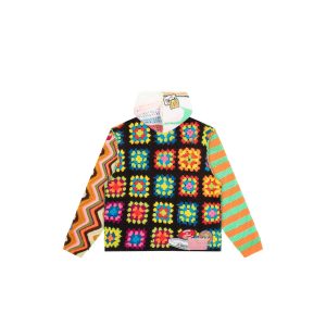 Better With Age Nonna’s Hand-knit Full ZIP Hoodie | Fragment Clothing - View 2