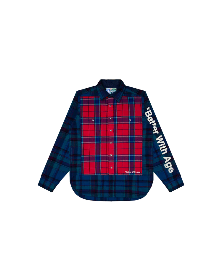 Better With Age Re Tartan Flannel Shirt AUTO-DRAFT | Fragment Clothing