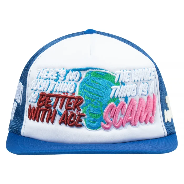 Better With Age Scam Hats Blue Better With Age Scam Hats Blue | Fragment Clothing