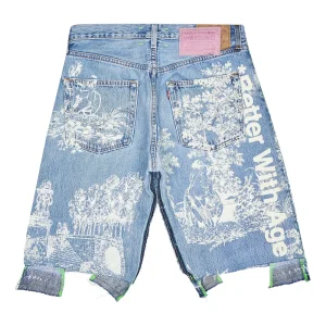 Better With Age Teresa Denim Shorts | Fragment Clothing - View 2