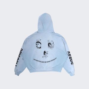 Bobby Dirscoll Hooded Sweatshirt Baby Blue (1) | Fragment Clothing