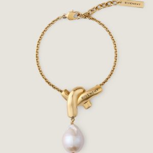 Chain Link Bracelet In Metal And Pearl (1) | Fragment Clothing