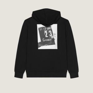 Couture Seam hoodie in fleece with Clapperboard print | Fragment Clothing - View 2