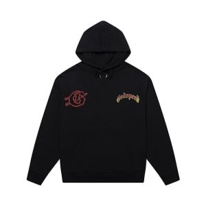 Godspeed Cowboy Skull Graphic Hoodie – Black (2) | Fragment Clothing