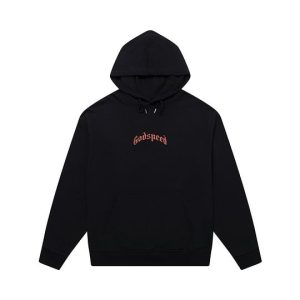 GODSPEED Floral Skull Graphic Hoodie – Black | Fragment Clothing - View 2