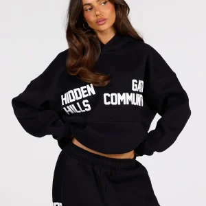 Gated Community Hoodie Black | Fragment Clothing