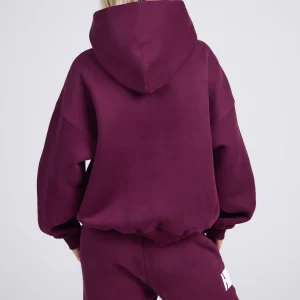 Gated Community Hoodie Dark Plum | Fragment Clothing - View 2