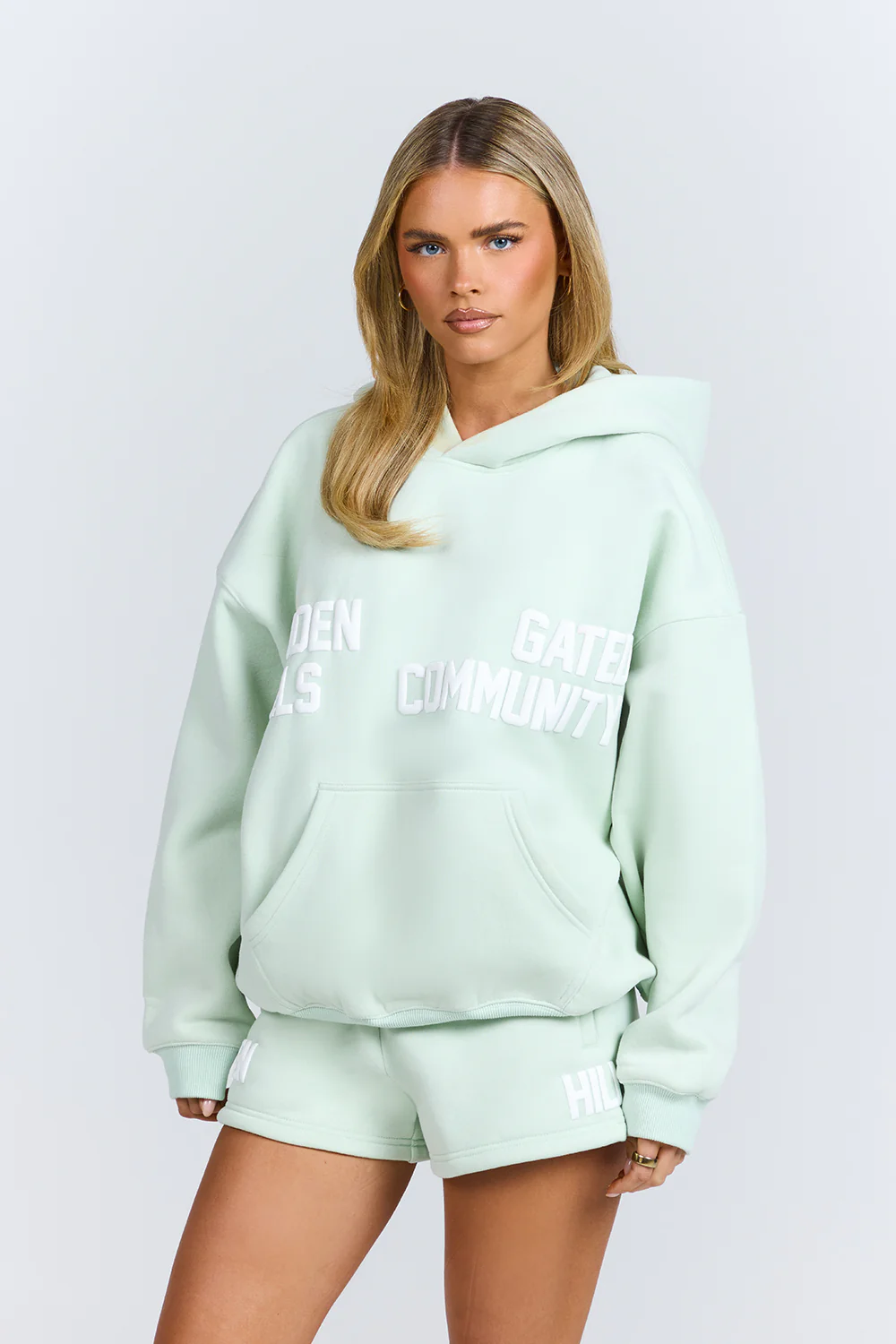Gated Community Hoodie Mint Gated Community Hoodie Mint | Fragment Clothing