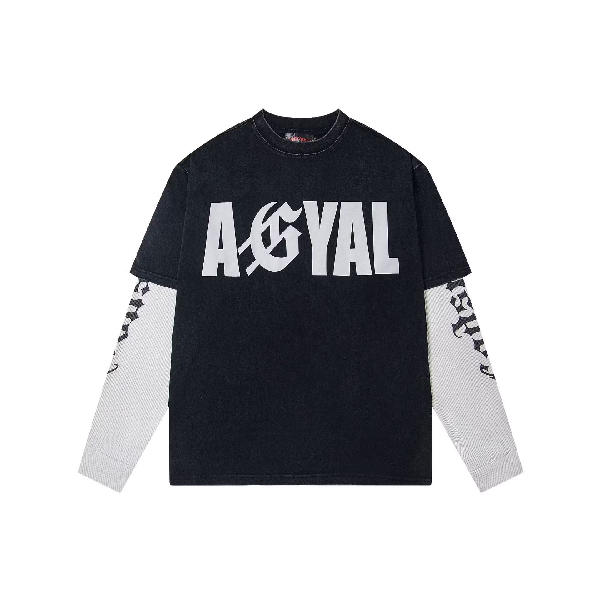 Godspeed AGYAL Layered Long Sleeve Tee – Black AUTO-DRAFT | Fragment Clothing