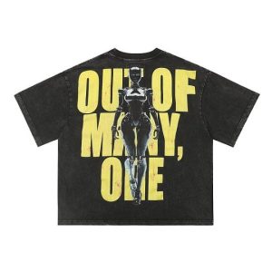 Godspeed Android Vision T Shirt – Black (1) | Fragment Clothing