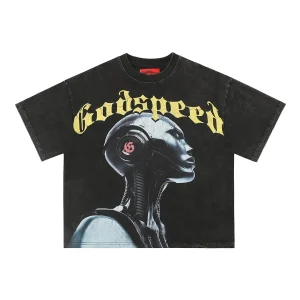 Godspeed Android Vision T-Shirt – Black | Fragment Clothing