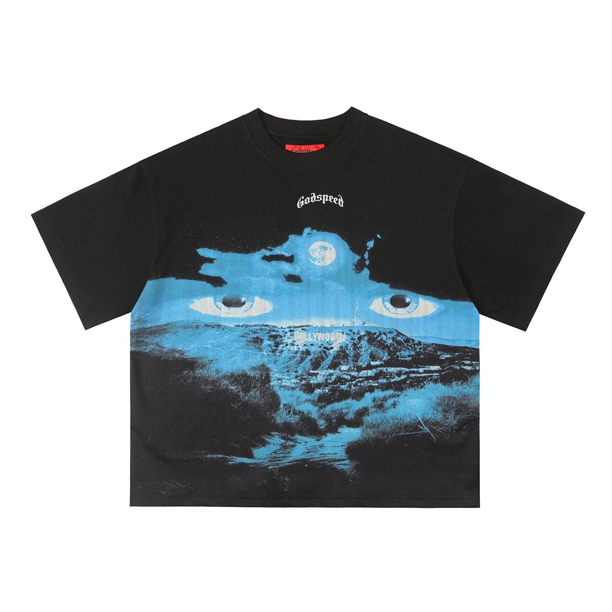 Godspeed Hollywood Mirage T-Shirt – Black (1) AUTO-DRAFT | Fragment Clothing