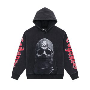Godspeed Masked Skull Hoodie – Black | Fragment Clothing