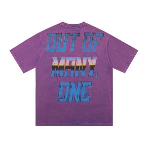 Godspeed Yacht T-Shirt – Purple Vintage Streetwear Tee | Fragment Clothing - View 2