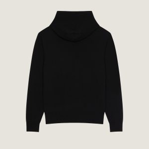 Hoodie in wool and cashmere embroidered Givenchy Paris | Fragment Clothing - View 2