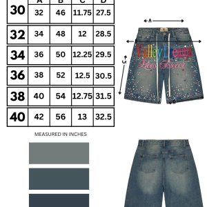 Ice Cream Jorts | Fragment Clothing - View 2