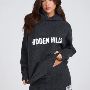 Knit Hoodie Dark Grey | Fragment Clothing