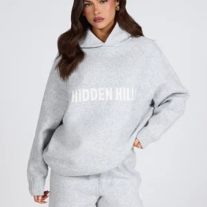 Knit Hoodie Light Grey | Fragment Clothing