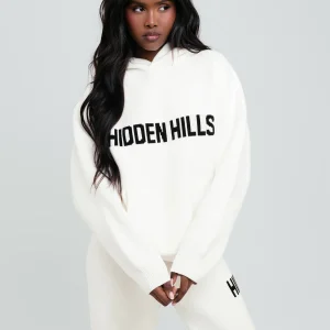 Knit Hoodie Off White | Fragment Clothing - View 2