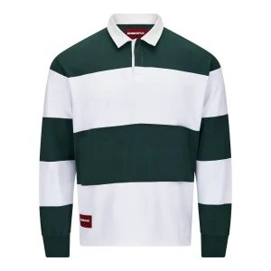 Long Sleeve Polo Shirt – Slice Detail Streetwear Top | Fragment Clothing