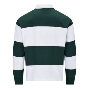 Long Sleeve Polo Shirt – Slice Detail Streetwear Top | Fragment Clothing - View 2
