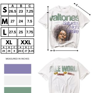 Saturday bling tee [white] | Fragment Clothing - View 2
