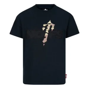 Black Camo NOFS T-Shirt – Oversized Streetwear Graphic Tee | Fragment Clothing