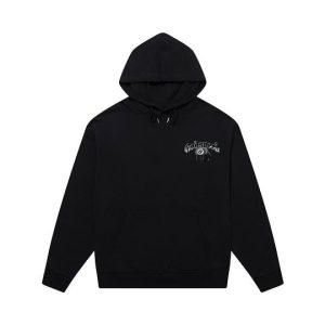 Surf Club Graphic Hoodie – Black (1) | Fragment Clothing