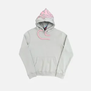 Synaworld ‘Syna Logo’ Hoodie Grey | Fragment Clothing - View 2